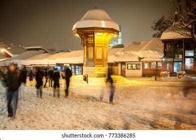 Sebilj During Beautiful Winter Night Old Stock Photo 773386285 | Shutterstock