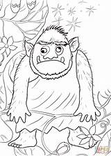 Giant From Jack And The Beanstalk coloring Page  Free Printable sketch template