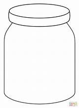 Jar Of Jam Coloring Pages sketch template