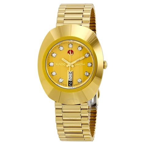 Rado Original Jubile Gold Automatic Watch R12413493 - Gold - Rado ...