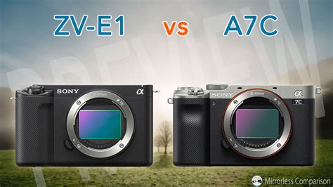 Sony ZV-E1 vs A7C - The 10 Main Differences - Mirrorless Comparison ...