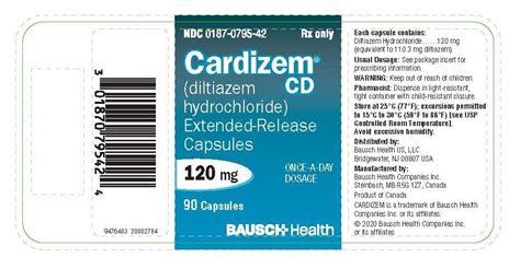 Cardizem CD: Package Insert - Drugs.com