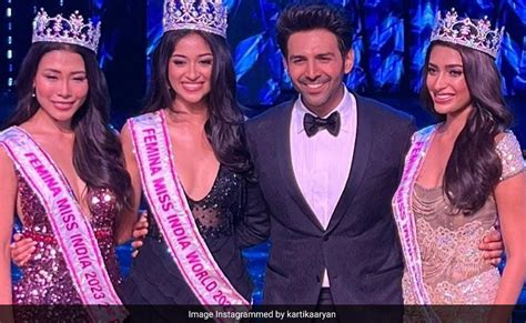 Kartik Aaryan Congratulates Miss India 2023 Winner Nandini Gupta. See ...