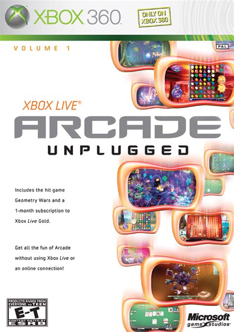 Xbox Live Arcade Unplugged Vol. 1 - Xbox 360 Game