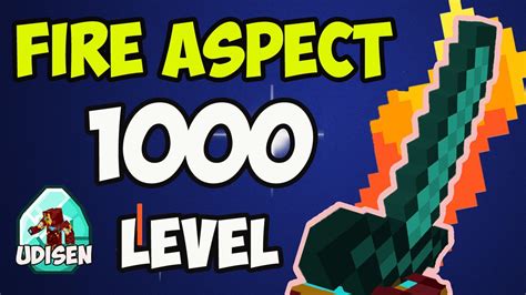 How To Get A FIRE ASPECT 1000 sword In Minecraft (2024) - YouTube