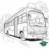 21 City Bus Coloring Page Free Printable sketch template