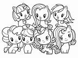 Cutie Mark Crew Coloring Page Printable For Kids  sketch template