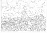 Coloring Pages Claude Monet sketch template