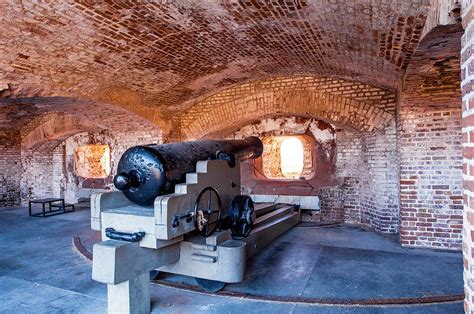 Cannon Battery At Historic Fort Sumter Photograph by Michael Defreitas ...