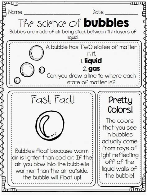 Teach child how to read: Matter First Grade Science Worksheets For Grade 1