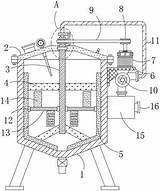 一种用于工程水性聚氨酯防水堵漏剂制造混合装置的制作方法 sketch template
