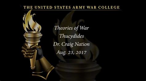 Theories of War: Thucydides - YouTube