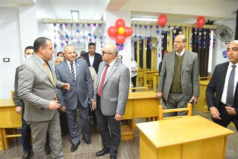 The President of Assiut University Witnesses a Number of New Openings in the University Female ...