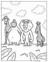 Madagascar Coloring Pages20  Free Printable coloring pages Cute sketch template