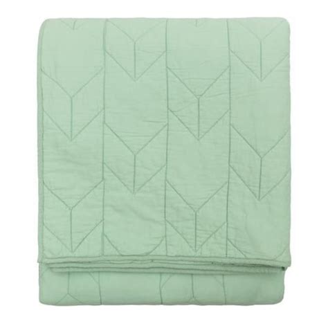 Bedroom inspiration and bedding decor | The Chevron Seafoam Green Quilt ...