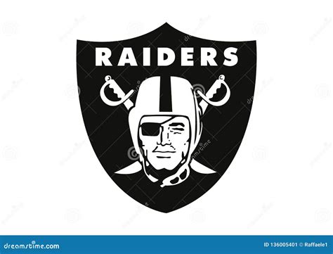 Oakland Raiders Logo Cartoon Vector | CartoonDealer.com #136005401