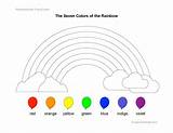 Seven Colors Of The Rainbow  Free Printables For Kids sketch template