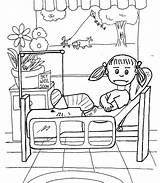 Hospital Coloring Pages For Kids sketch template