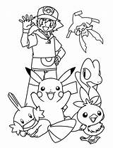 Pokemon Free Printable Coloring Pages sketch template
