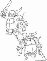 Pekka 3 Clash Of Clans Coloring Page Printable sketch template