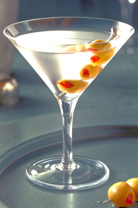 The classic dry Gin Martini contains just three simple ingredients ...