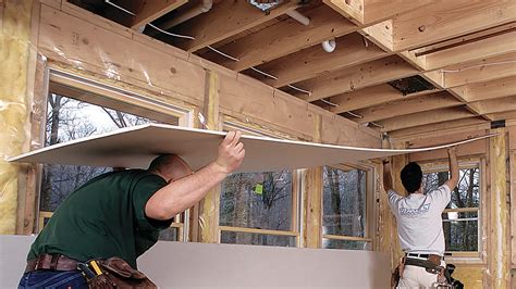 Installing Drywall Ceiling Or Walls First | Shelly Lighting