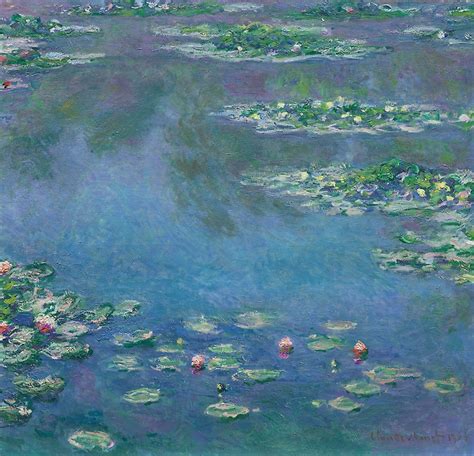 Monet Lily Pads Painting at PaintingValley.com | Explore collection of ...