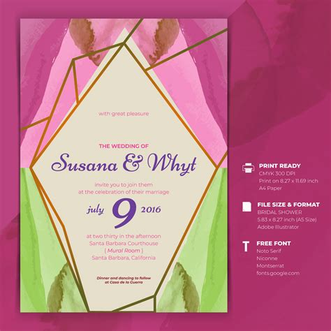 Minimal Template For Creative Invitation Templates 272587 Vector Art at ...