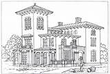 Villa En La Ciudad Para Colorear Imprimir E Dibujar –ColoringOnlyCom sketch template