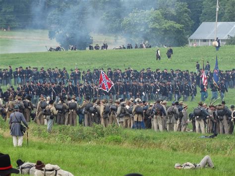 The Front: Blue Gray Alliance, Battle of Gettysburg 150th Reenactment ...