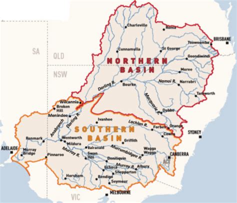 Murray-Darling Basin Map (courtesy of the Murray-Darling Basin ...