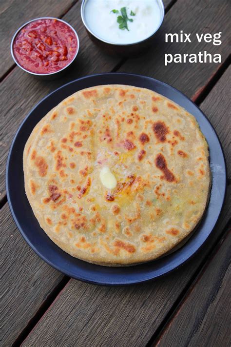 mix veg paratha recipe | vegetable paratha | how to make mix veg paratha