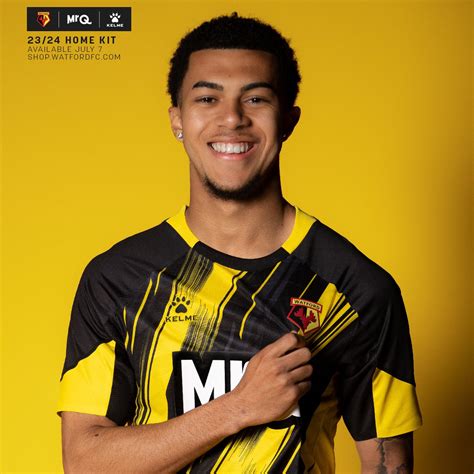 Watford 2023-24 Kelme Home Kit - Football Shirt Culture - Latest ...