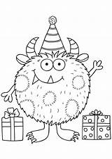 Free & Easy To Print Monster Coloring Pages  Tulamama sketch template