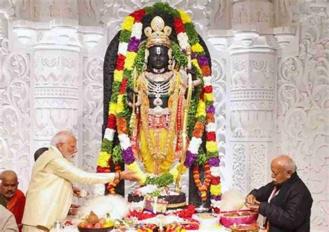 Ram Mandir Pran Pratishtha: PM Modi shares video What we saw on January ...