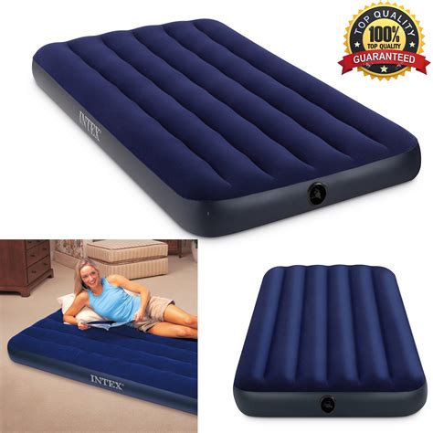 Camping Air Mattress Twin Size Sleeping Inflatable Airbed