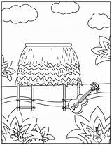 Free Printable Luau Coloring Pages  A Crazy Family sketch template