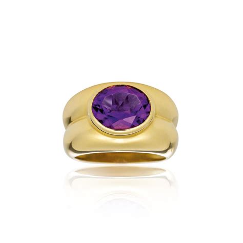 Tiffany & Co. Amethyst Gold Ring - Rings - Jewellery