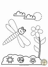 Tracing Coloring Pages sketch template
