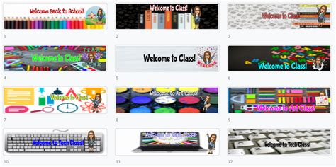 Google Classroom Banners (Set 2) - 🍎Getting Ready for Back-to-School