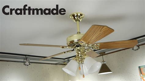 Craftmade Decorative Ceiling Fan (2 of 2) - YouTube