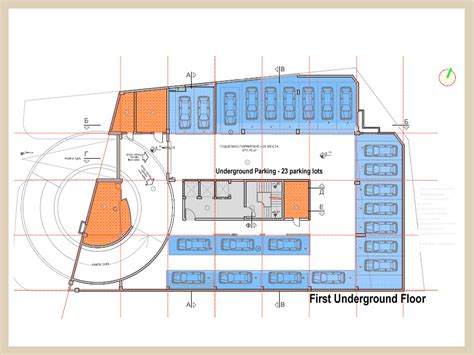 underground parking plan - Поиск в Google | Parking building, Site development plan, Parking design
