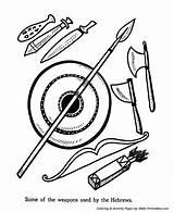 Medieval Weapons Coloring Pages sketch template