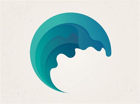 Wave | Music logo design, Colorful logo design, Graphic design logo