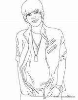 Justin Bieber Coloring Pages Hello Kids sketch template