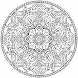 Ze mandala By Pauline  Mandalas Coloring Pages For Adults sketch template