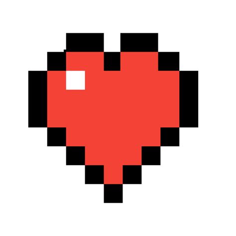 Pixilart - Minecraft Heart 2hp by HeroSlayer79