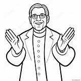 Pastor Appreciation Coloring Page 48713 38520 sketch template