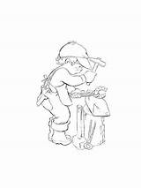 Blacksmith coloring Pages sketch template