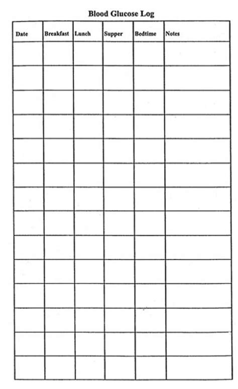 Blood sugar and blood pressure chart pdf - snoexcel